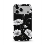 Elegant Inked Blossoms - Tough MagSafe iPhone Vāciņš