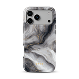 Golden Luxe Black - Tough MagSafe iPhone Telefona vāciņš