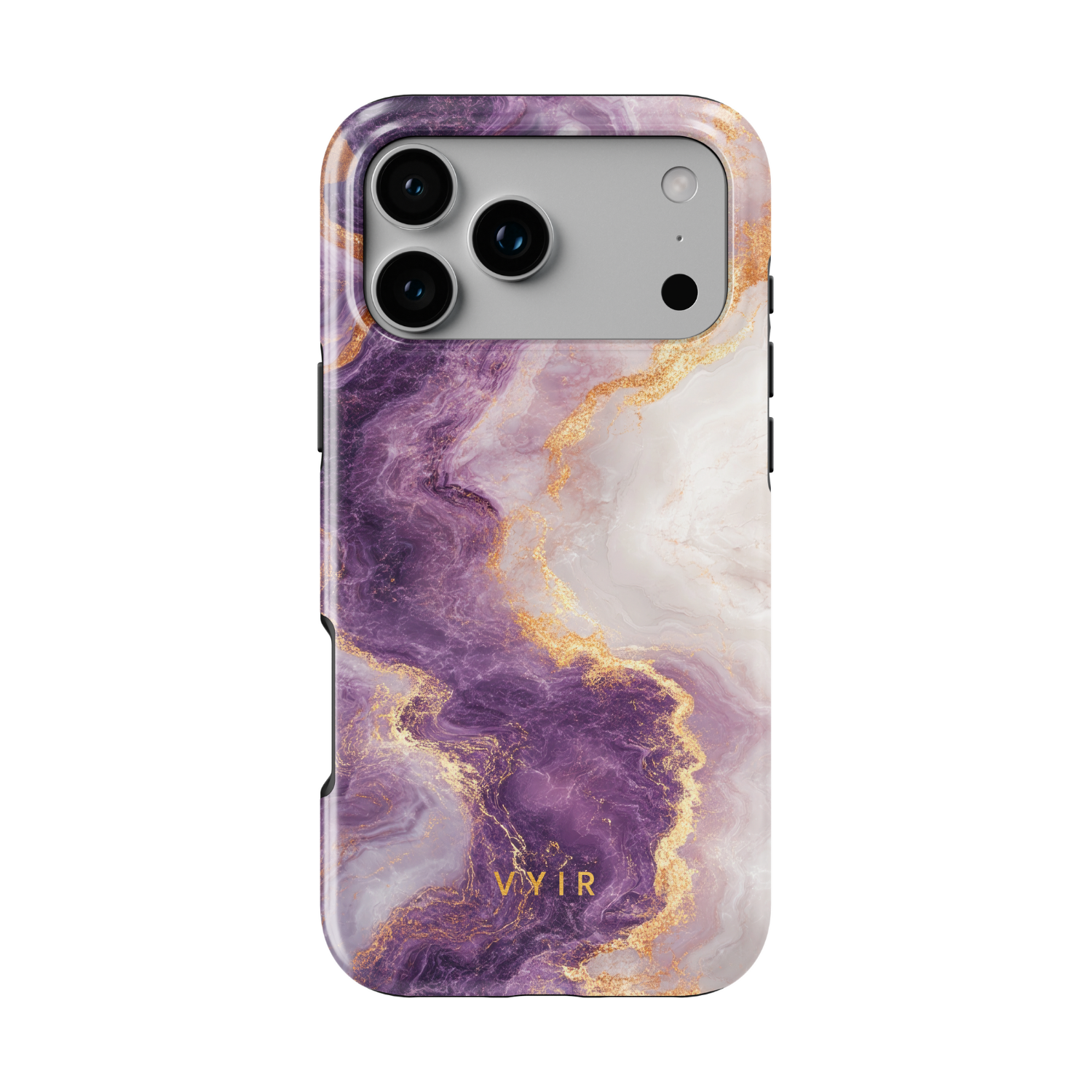Golden Luxe Purple - Shockproof MagSafe iPhone Case - VYIR