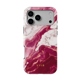 Italian Marble Burgundy - Tough MagSafe iPhone Telefona vāciņš