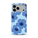 Sky Bloom Hibiscus - Tough MagSafe iPhone Vāciņš