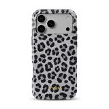 Luxe Leopard Silver - Tough MagSafe iPhone Vāciņš