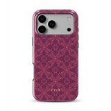 Ornate Bloom, Burgundy - Tough MagSafe iPhone Vāciņš