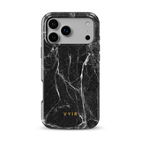 Pure Marble Black - Tough MagSafe iPhone Telefona vāciņš