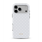 Tiny Polka Dots, Pērļu balts - Tough MagSafe iPhone Vāciņš