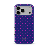 Tiny Polka Dots, pusnakts rozā - Tough MagSafe iPhone Vāciņš