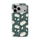White Lotus Drift - Tough MagSafe iPhone Vāciņš