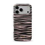 Zebra Gleam Rose Gold - Tough MagSafe iPhone Telefona vāciņš
