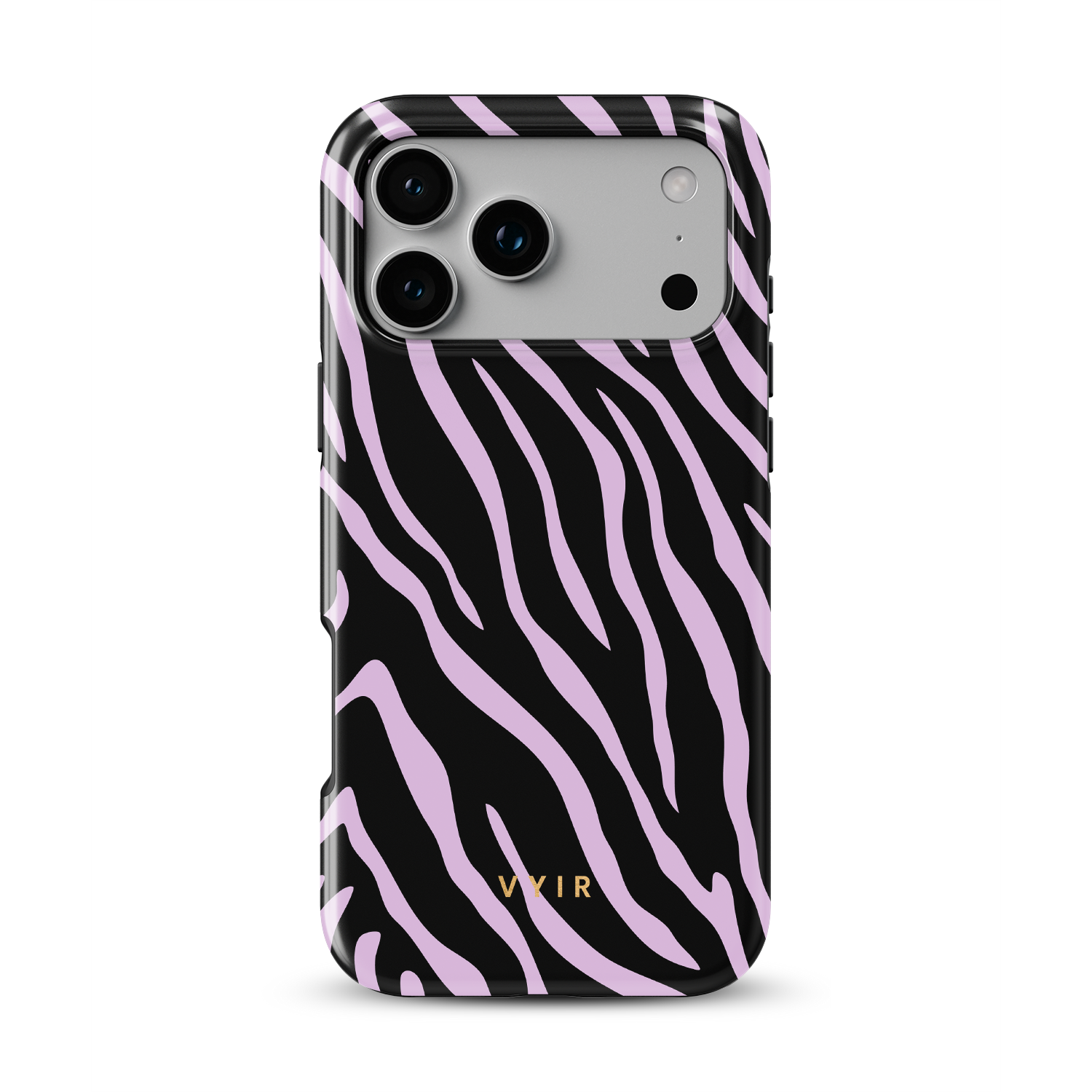 Zebra Luxe, Light Purple - Shockproof Phone Case - VYIR