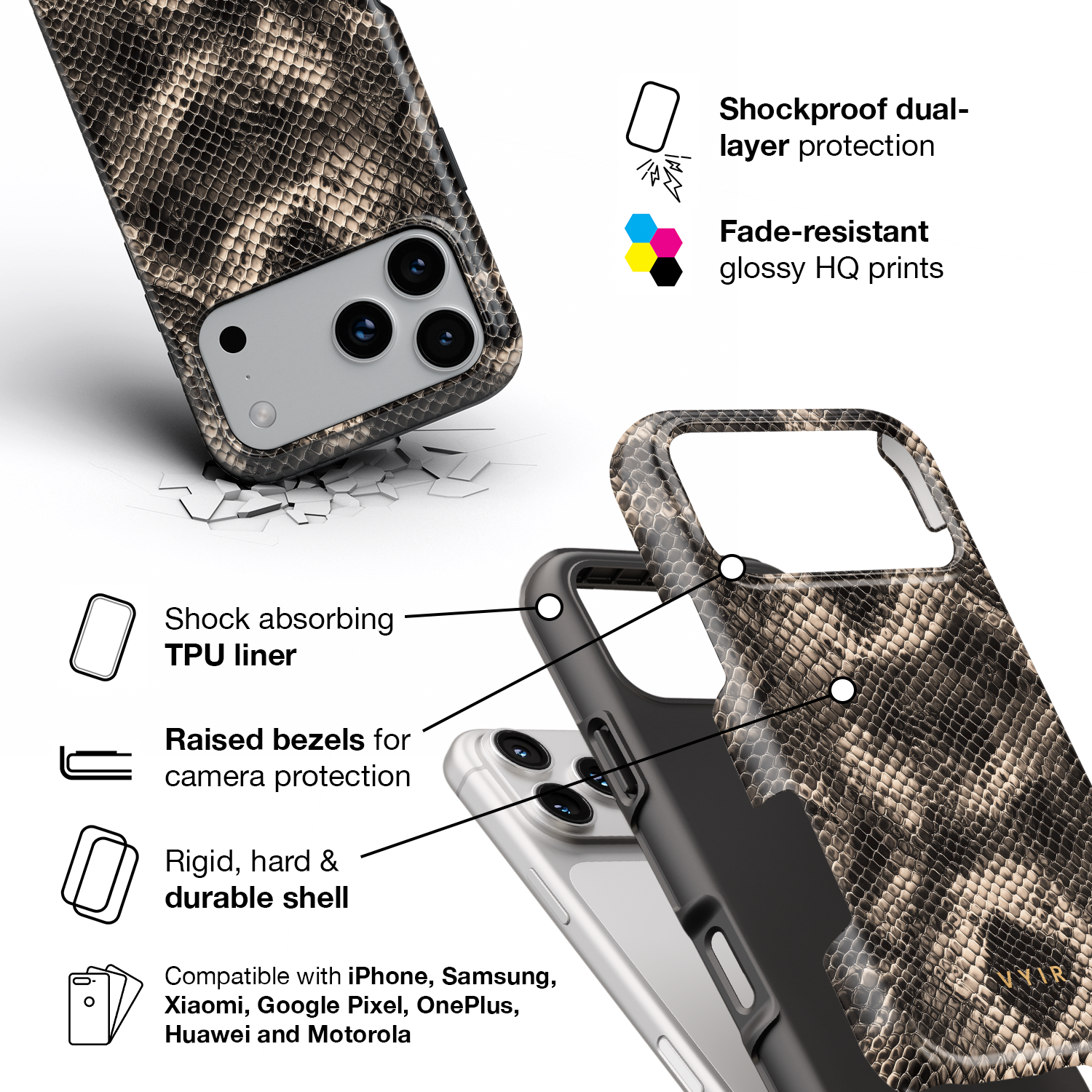 Desert Venom - Shockproof Phone Case - VYIR
