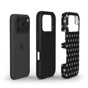 VYIR Signature Flowers, Dark Grey - Shockproof Phone Case - VYIR