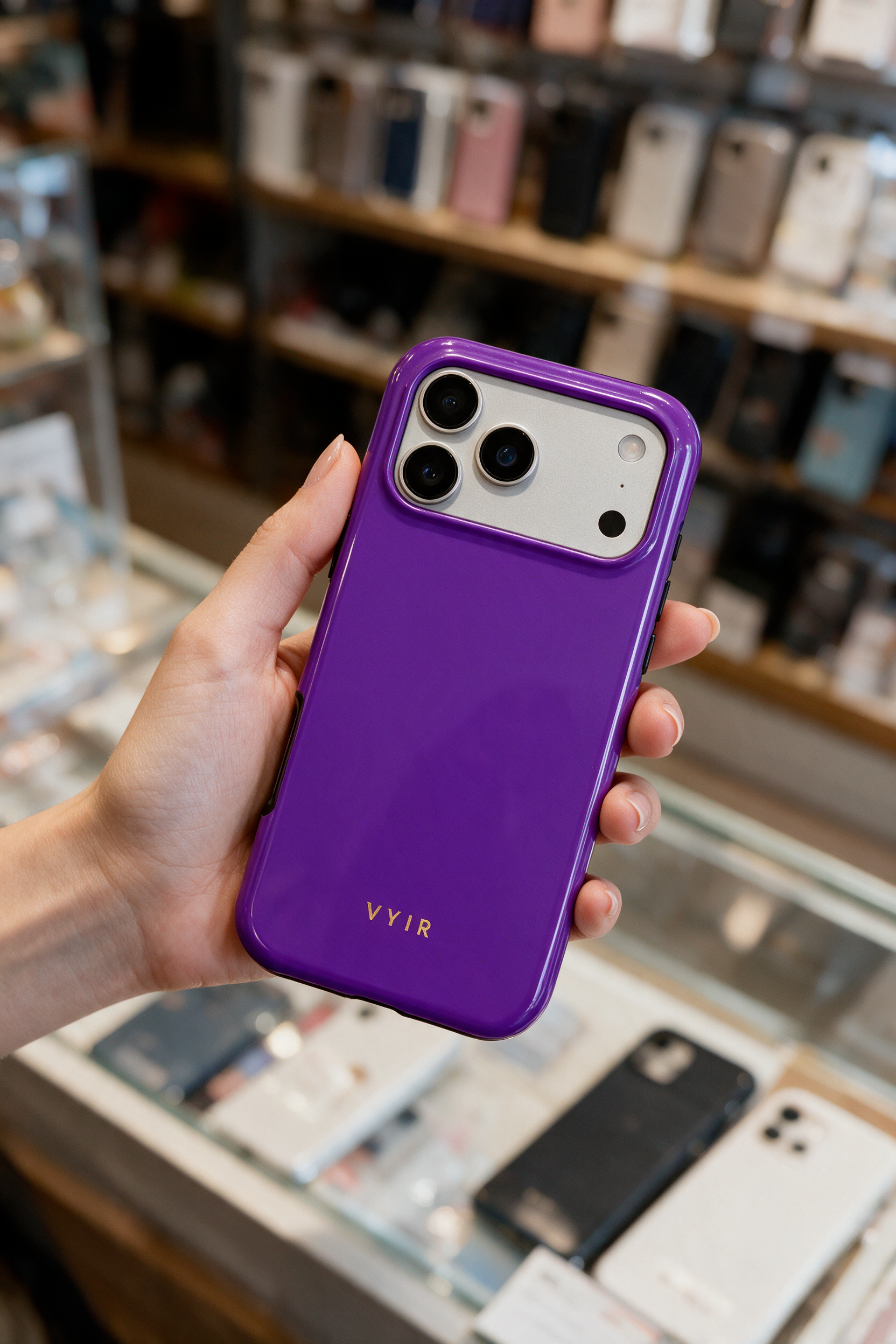 VYIR Signature Solid Colors, Violetā krāsa - Tough Telefona vāciņš